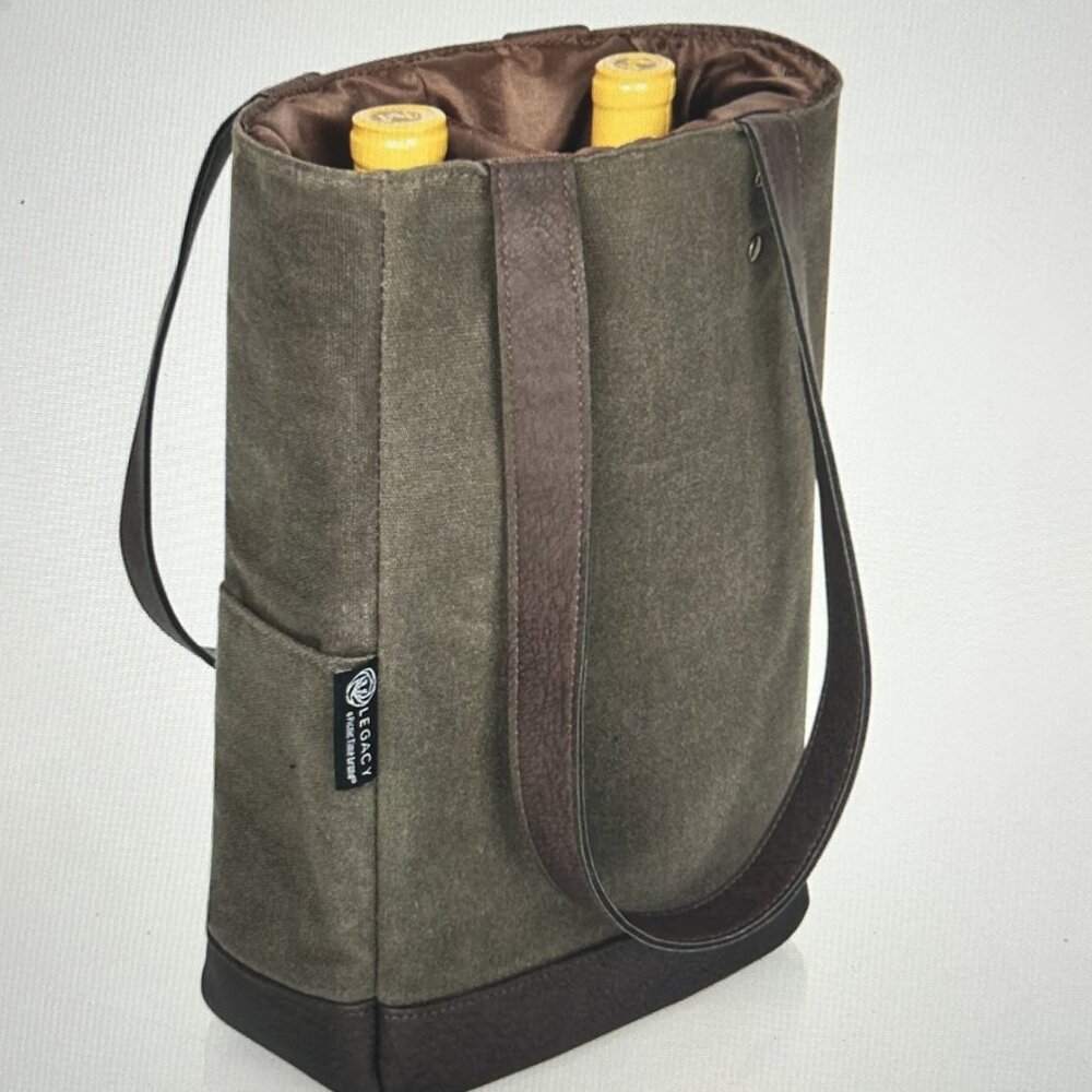 Legacy 2-Bottle Insulated Wine Cooler Bag